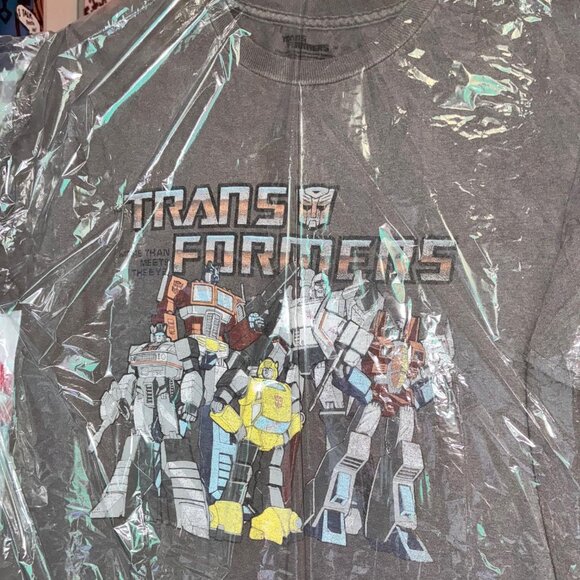 VTG Hasbro Transformers More Than Meets The Eye group of giant robots on grey - Picture 2 of 2